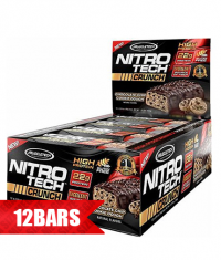 MUSCLETECH Nitrotech Crunch Bar / 12x65g